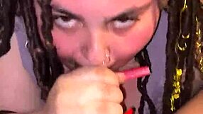 In this POV scene, Gakworld intensely fucks my face with his big cock.