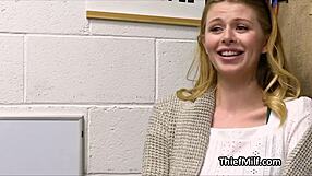 big titty milf moans fucking mall cop's dick