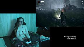 Naked Alan Wake Playthrough Part 7 With Brunette BBW Lesbian Scenes