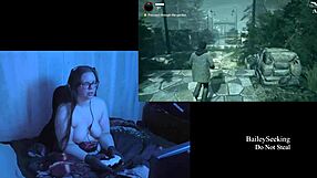 Naked Alan Wake Playthrough Part 7 With Brunette BBW Lesbian Scenes