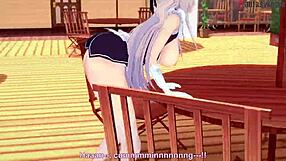 बेलफास्ट मुझे लंच पर बुलाती है, उसकी शीयर ड्रेस सब दिखाती है पीओवी अज़रलेन फुल मूवी फैंटेसीकिंग3 पर