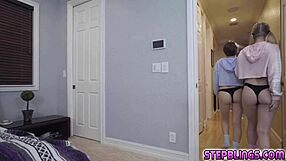 Horny stepsisters pleasuring sweet pussies?