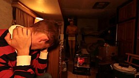 Body paint and big dick in gay taboo video