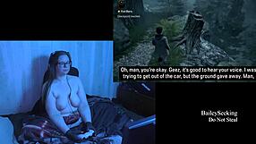Naked Alan Wake Playthrough Part 7 With Brunette BBW Lesbian Scenes