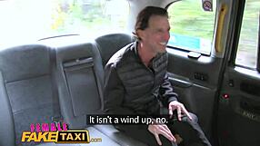 Femalefaketaxi Sexy Horny Tattoed Driver Enjoys A Sticky Facial