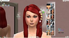 Creating an indian looking teen girl sim in 3d animation