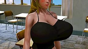 Dragon Maid Lucoa’s Huge Tits Bounce Wild in Game!