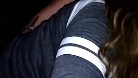 amateur milf gives suggestive blowjob at home