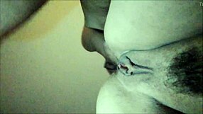 Hot amateur action with big ass wife and creamy finish