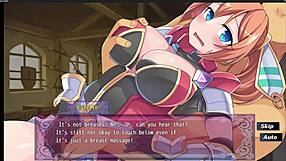 Slum Guides Part 1 - Bound Babe Fingering Herself In Game