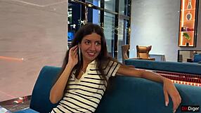 Public Agent - Russian Babe Offers Blowjob and POV Fuck in Luxury Hotel