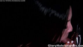 young brunette coed, are you sucking through that gloryhole?