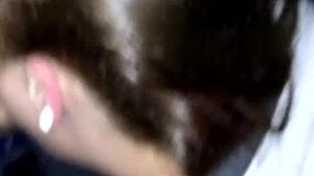 amateur milf gives suggestive blowjob at home