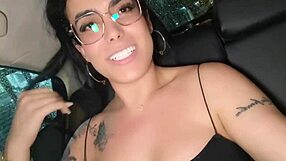 Getting pounded in the back seat of an Uber, wanna join?