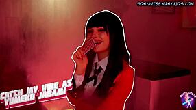 Mary Licks And Fucks Horny Yumeko With Toys In Cosplay