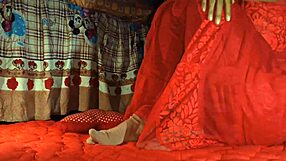 Eating pussy of Indian village girl in homemade ranch fun