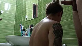 Old Man Deepthroats Young Blonde Girl With Big Tits