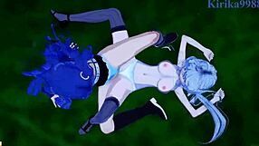 Chris Yukine, Tsubasa Kazanari, And Maria Cadenzavna Eve Dive Into Intense Lesbian Play In Symphogear Hentai