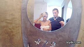 innocent girl performs oral in point of view and receives vaginal penetration