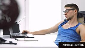 little candy enjoys anal with bf.