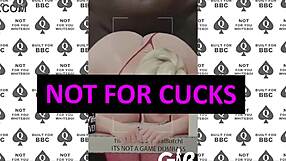 Old cuckold watches wife with black cocks in hentai NTR