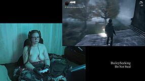 Naked Alan Wake Playthrough Part 7 With Brunette BBW Lesbian Scenes