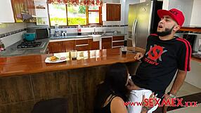 i enjoy a special meal with michel chika's big tits and ass