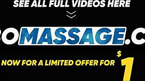 Horny European Babe Feels Intense Pleasure During Milking Table Fuck and Cumshot.