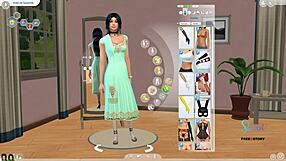 Creating an indian looking teen girl sim in 3d animation