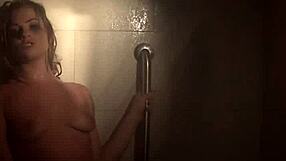 Dahlia masturbates in naughty shower