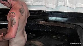 i get my pussy drilled in swingers threesome with ebony beauty