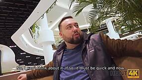 Hey, watch me bang this redhead belle in toilet!