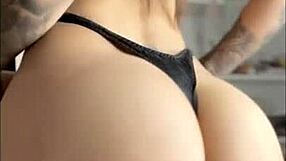 Susy Gala's wet tattooed pussy masturbates to orgasm in solo compilation with big ass