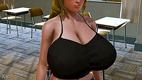 Dragon Maid Lucoa’s Huge Tits Bounce Wild in Game!