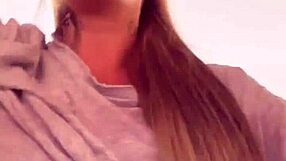 I got hot during gym cardio, stripped to bra, pussy soaking wet