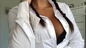 European solo compilation with wet pussy and big tits