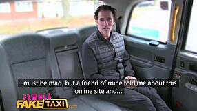 Femalefaketaxi Sexy Horny Tattoed Driver Enjoys A Sticky Facial