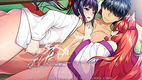 Trap Shrine Yui and Mishiro Fuck Anal Creampie