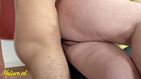 Busty brunette Sirale says, I love riding and sucking young guys