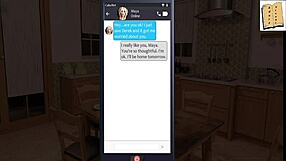 in being a dik, navigate isabella's house with big tits and ass after night out.