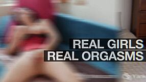 Sexual blue toying her hairy snatch... what do you think?