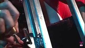 Gianna Michaels bends over for doggystyle pounding and titty fucking?