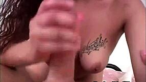 Hot Brunette Girl Loves Intense Handjob Leading To Cumshot Explosion!