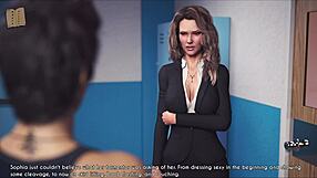 Married woman and her mother-in-law in a steamy scene