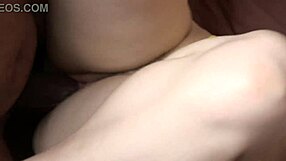 Big fat cock plunges into hairy cunt for a quick rough fuck leading to wet pussy orgasm