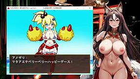 yako kodama plays river fishing game with anime girls