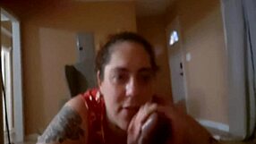 Blowjob queen jamie cummings intensely shoves black dick into her wet mouth