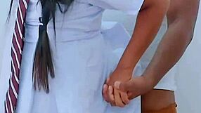 Teen Couple Fucks Tight Pussy Big Tits Ass Friend