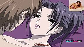 Hey, check out this hentai stepmother and stepson secretly fucking in taboo homemade action