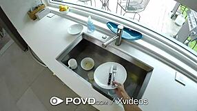 House owner, pay the big dick handyman with sex?